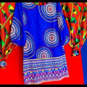 Multi Colored Blouse Made by Pants Store